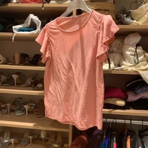 Roxy T-shirt salmon color